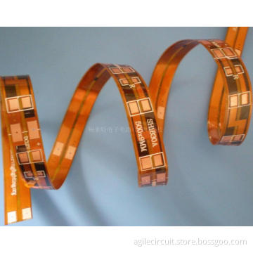 Multi layer flexible PCB board with PI 1mil FPC single sided Kapton